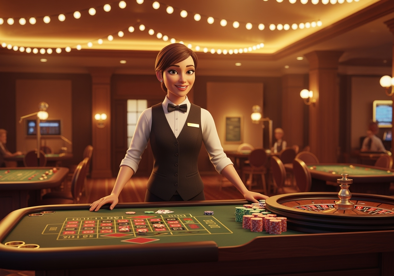 Player enjoying a fun reel-style game